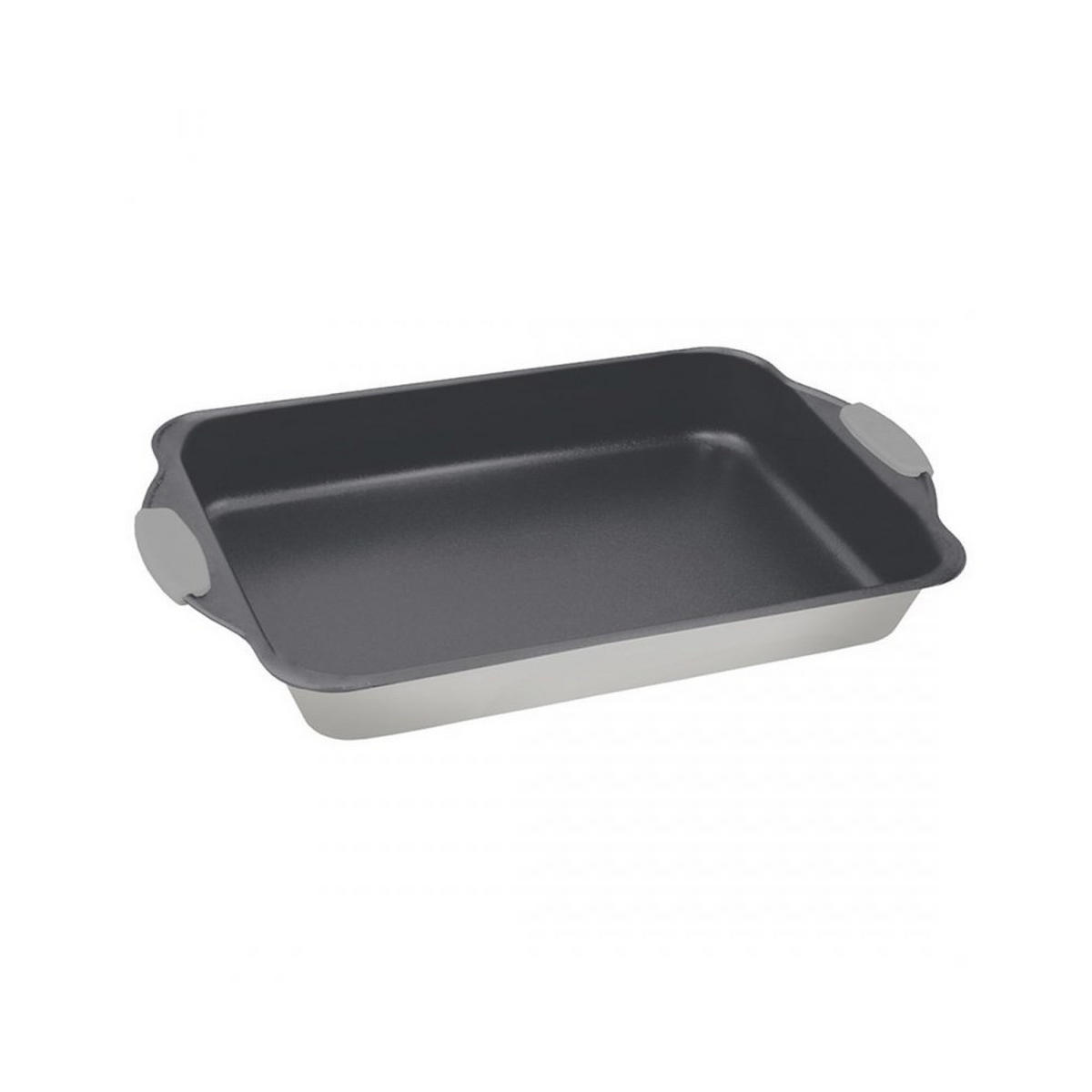 BACKFORM Grau 40/25.5/5 cm BH7649 - Grau, Metall (25.5/5/40cm) - Berlinger Haus