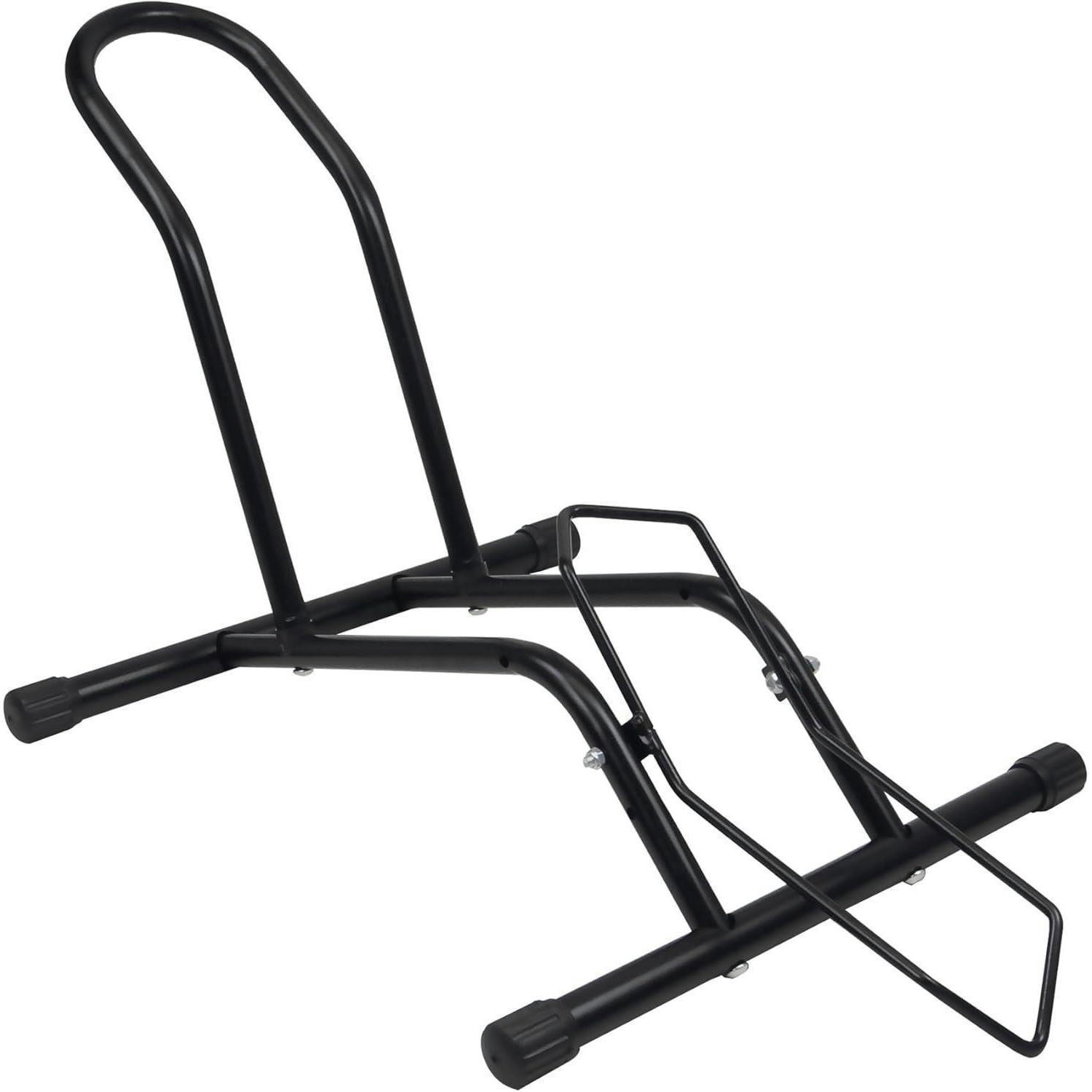 FAHRRADSTÄNDER Professional Boden Schwarz - Schwarz, Metall (16.7/12.6/43.9cm)