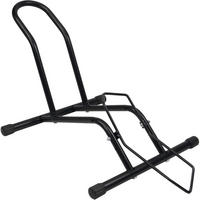 FAHRRADSTÄNDER Professional Boden Schwarz - Schwarz, Metall (16.7/12.6/43.9cm)
