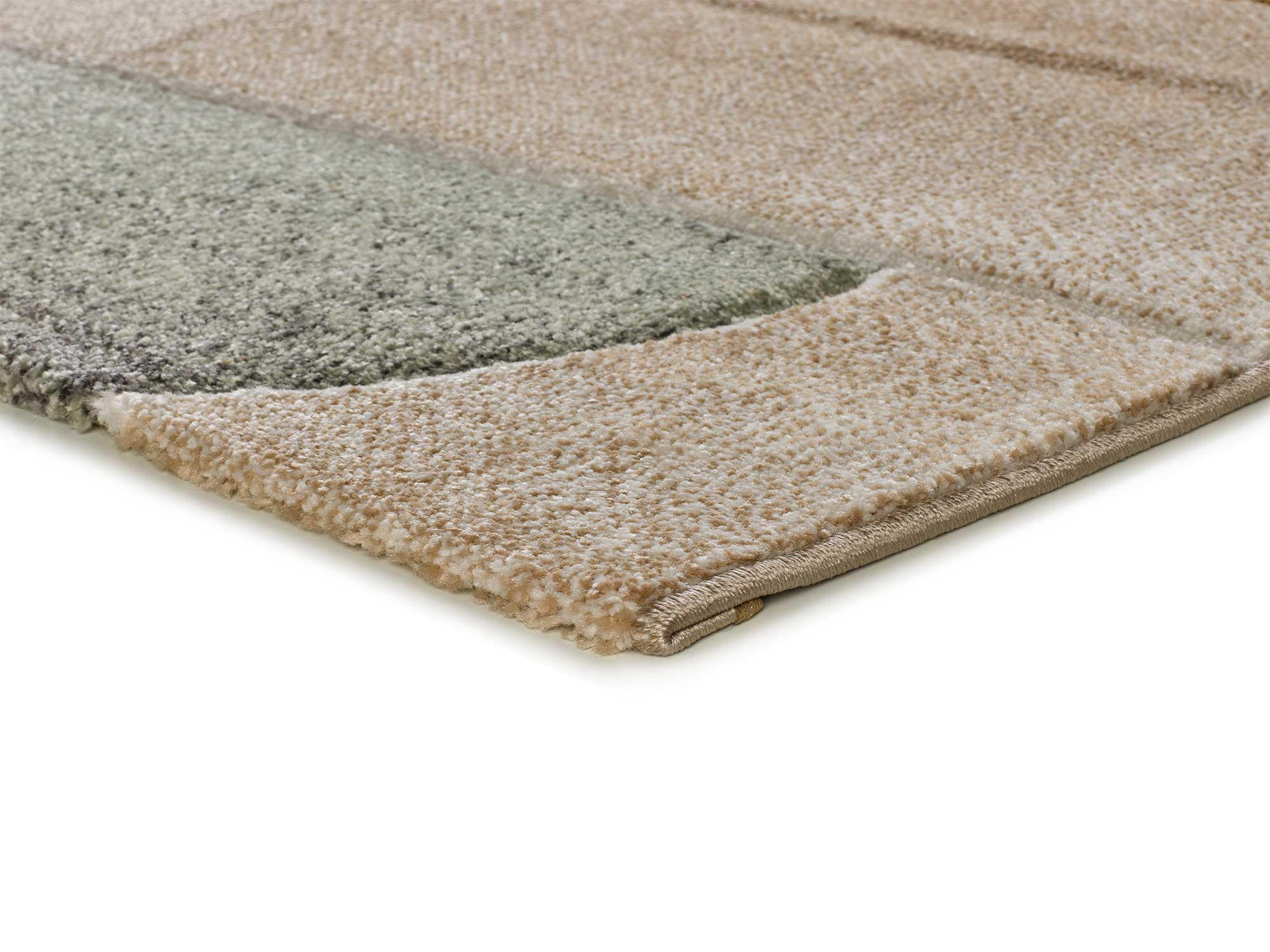 WEBTEPPICH Kupferfarbe Sora 80/150 cm - Beige/Multicolor, Naturmaterialien/Textil (80/150cm) - Atticgo