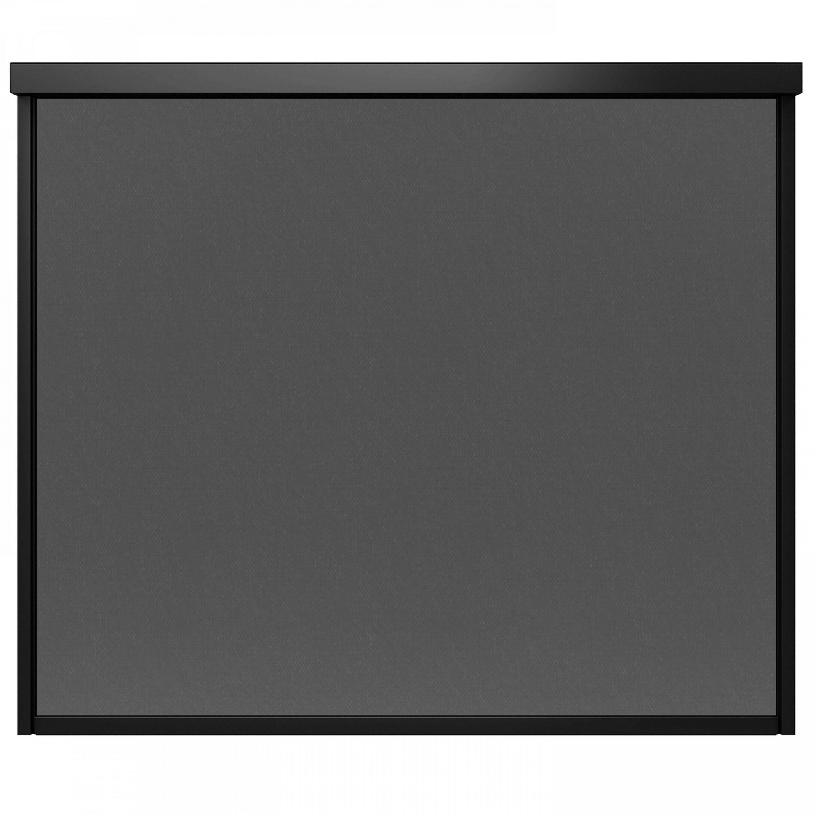 JALOUSIE 3,73x2,34m, Grau - Grau, Metall (234/2.66/373cm) - Oviala