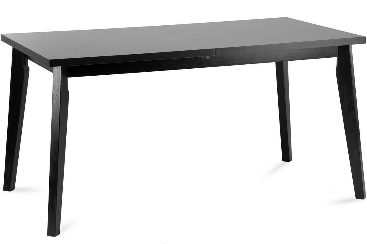 ESSTISCH RHENA ausziehbar bis 190cm, Schwarz - Schwarz, Holz (150/77/80cm) - KONSIMO®