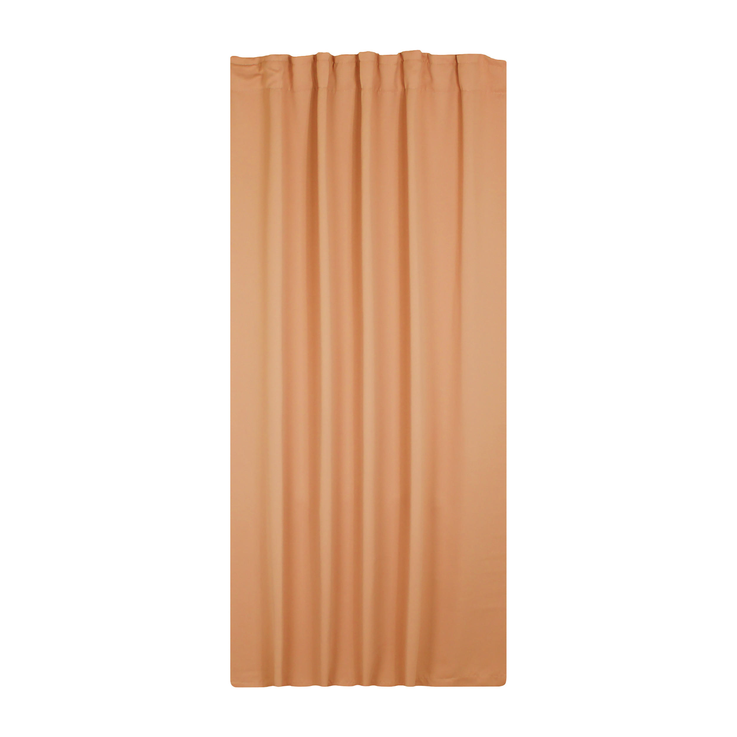VERDUNKELUNGSVORHANG Kräuselband 140/245 cm Orange - Orange, Textil (140/245cm) - TiborTex