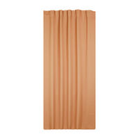 VERDUNKELUNGSVORHANG Kräuselband 300/245 cm Orange - Orange, Textil (300/245cm) - TiborTex