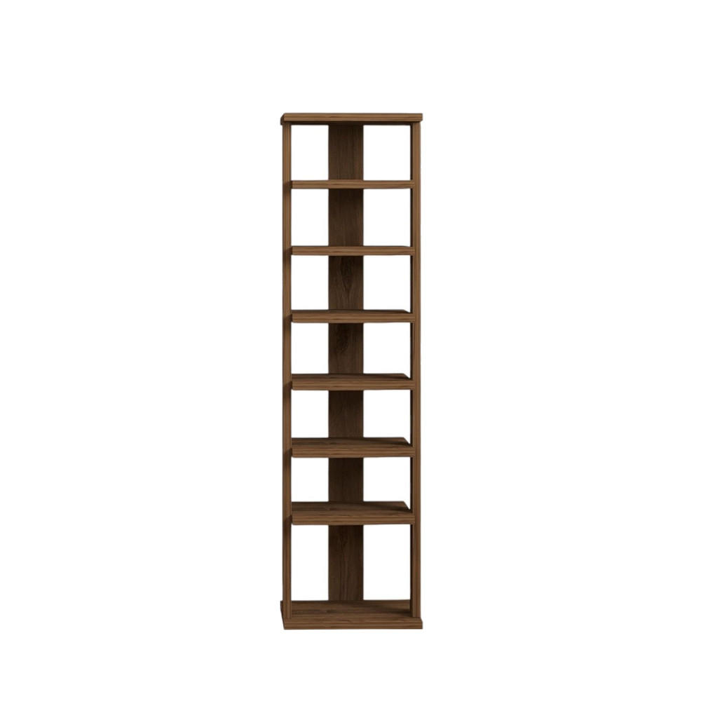 Drawer Schuhregal Nussbaum 30x110x30 cm
