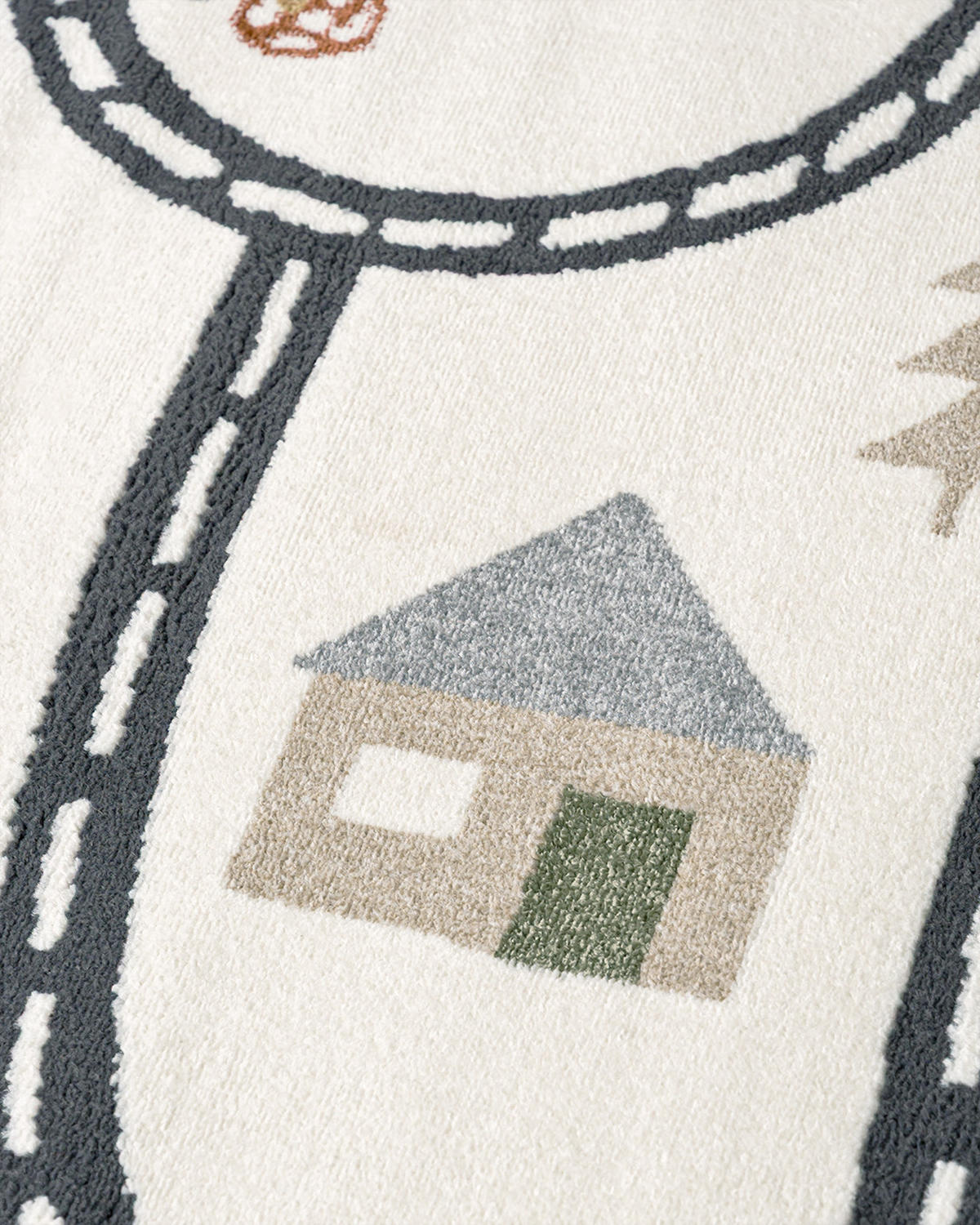 DĚTSKÝ Koberec Alora Bienes Mazovia 120x170cm Krémový Modrý Ulice Krátký Vlas - různobarevná, textil (120/170cm) - Mazovia