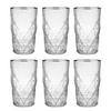 LONGDRINKGLAS (6er Set) Upscale - Silberfarben, Glas (0.46L) - BUTLERS