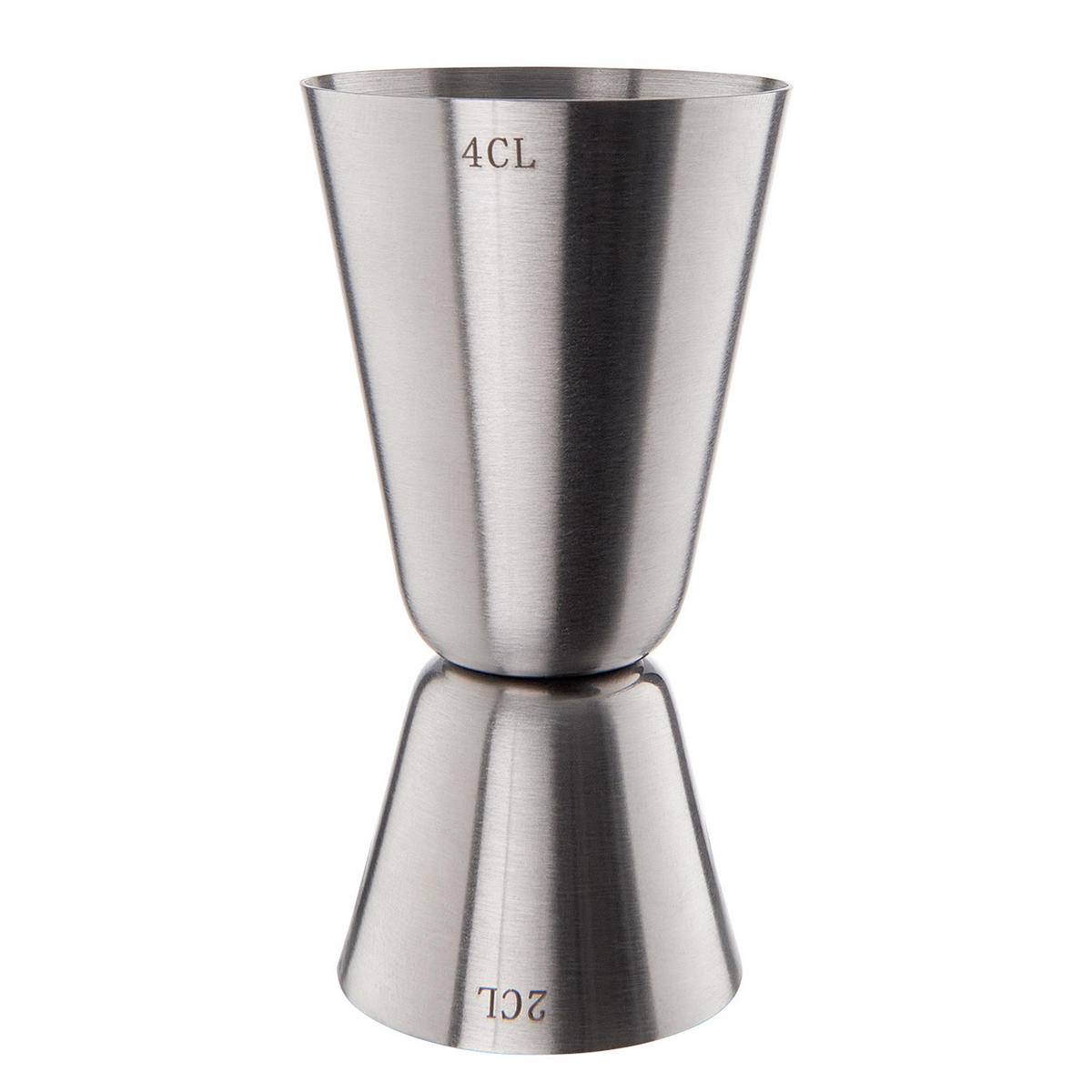 BARMASS (4er Set) Manhattan - Silberfarben, Metall (4.3/8/4.3cm) - BUTLERS