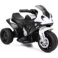 KINDERMOTORRAD BMW 6V Schwarz - Schwarz, Kunststoff (37/44/66cm) - COSTWAY