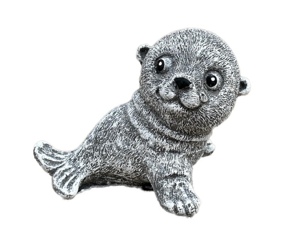 stoneandstyle Steinfigur Grau 8x7x9 cm