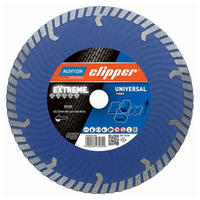 DIAMANTTRENNSCHEIBE Extreme Universal Turbo 230x22mm 70184623180 - Multicolor, Metall (26/24/1cm) - Norton Clipper