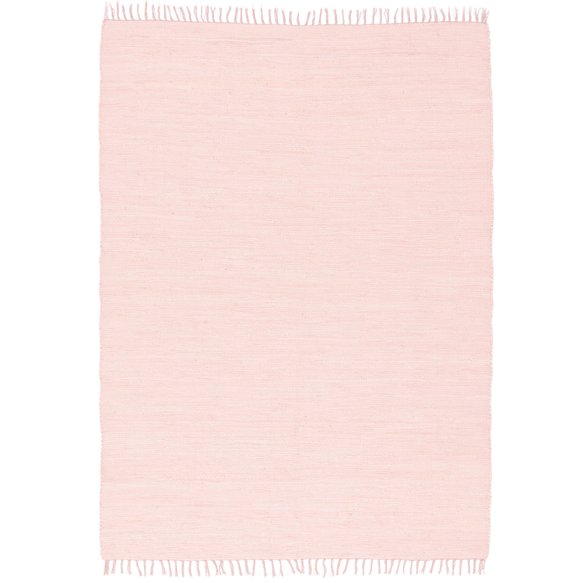 BAUMWOLLE NATUR TEPPICH JOLLY COTTON - Rosa, Textil (160/230cm) - Pergamon
