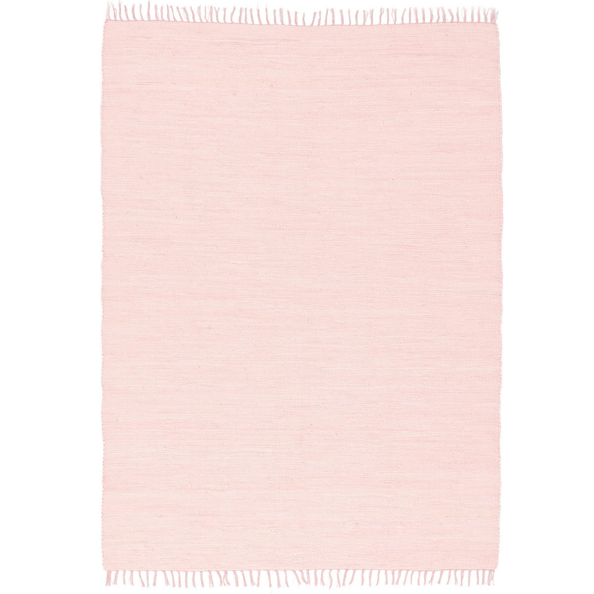 BAUMWOLLE NATUR TEPPICH JOLLY COTTON - Rosa, Textil (160/230cm) - Pergamon