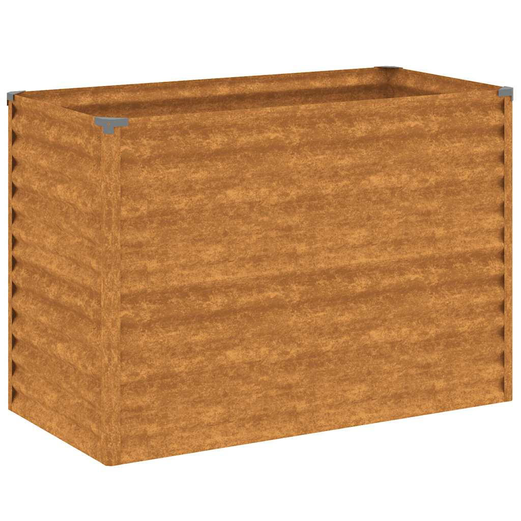 vidaXL Hochbeet Rost 50x69x100 cm