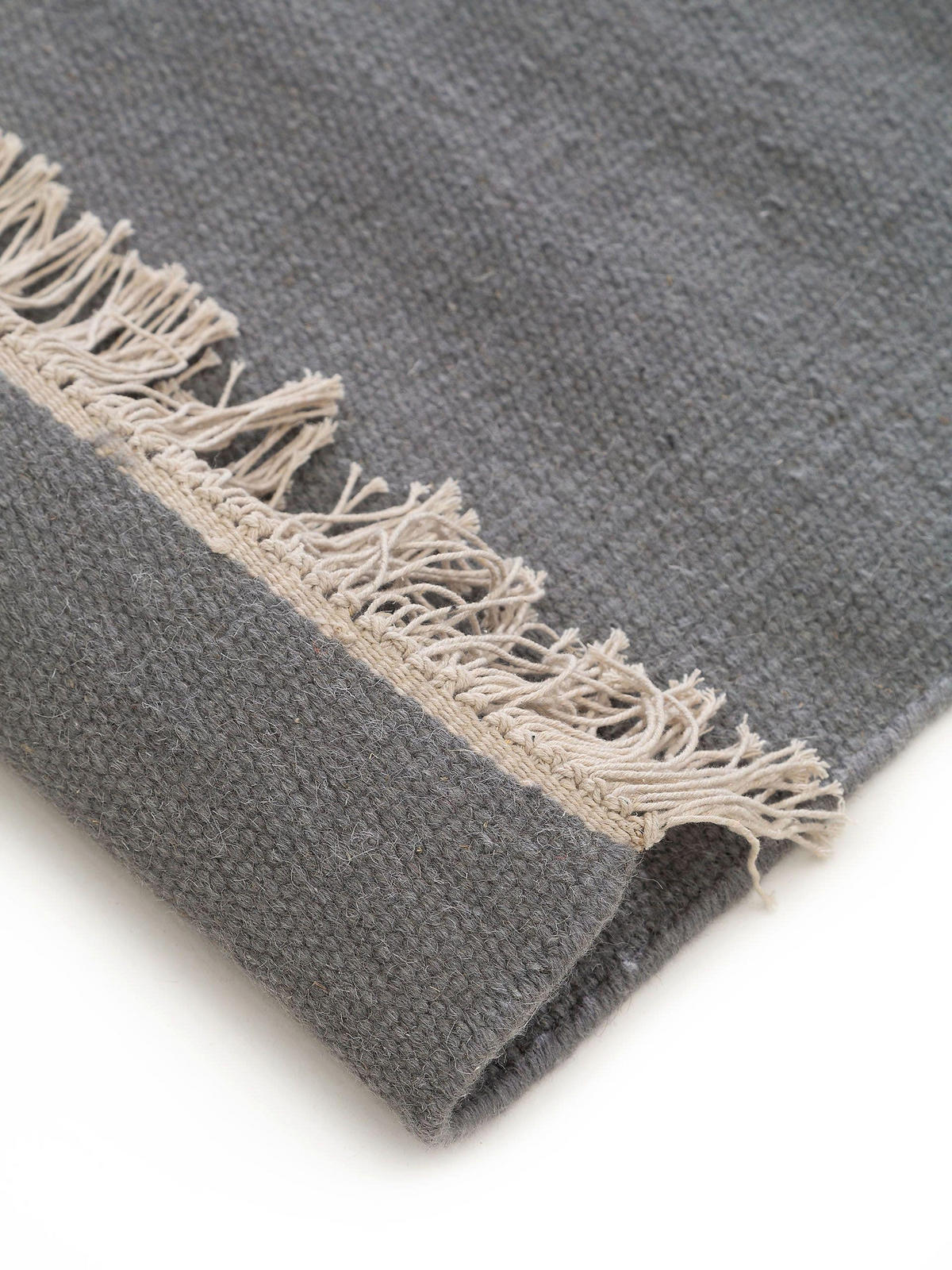 TEPPICH Liv Grau 80x250 cm - Grau, Textil (80/250cm) - benuta Pop