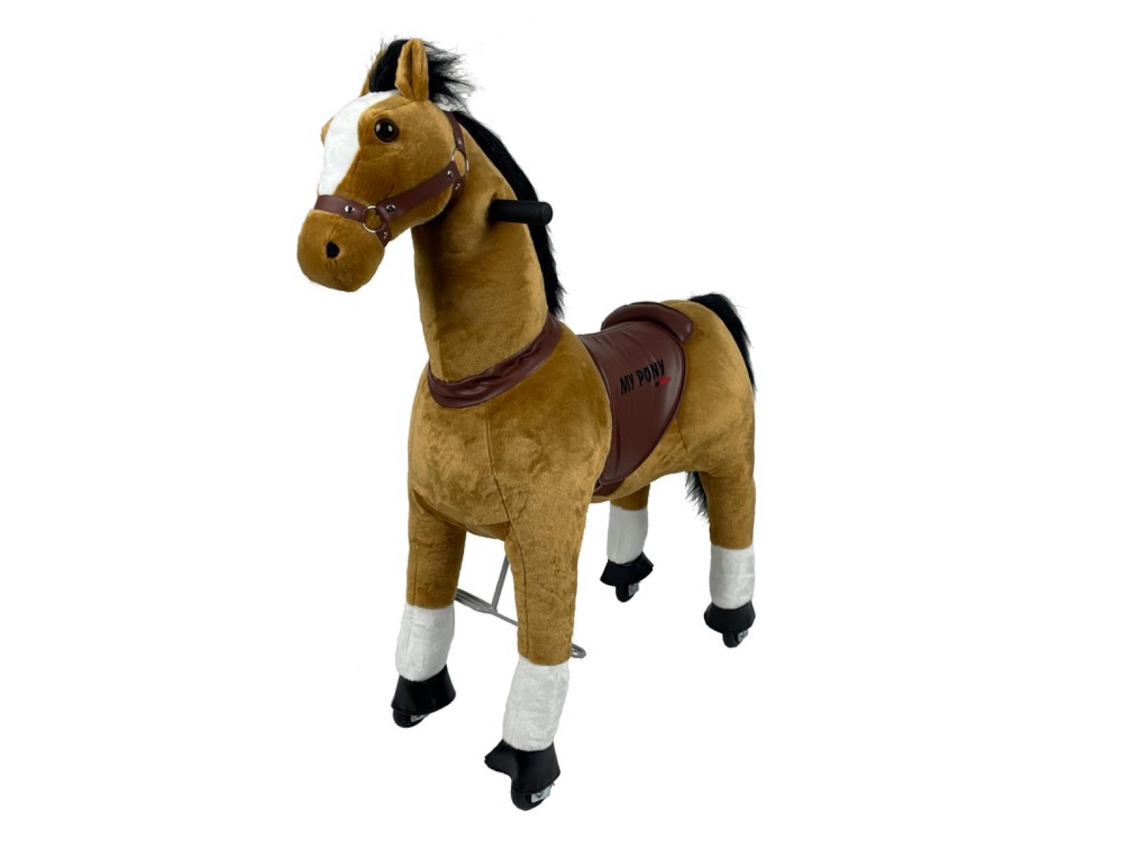 REITPFERD Brandy Größe S - Braun, Kunststoff (74/29/83cm) - TPFLiving