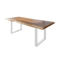 ESSTISCH TITAN - Beige/Naturfarben, Holz (110/240/79cm) - SAM