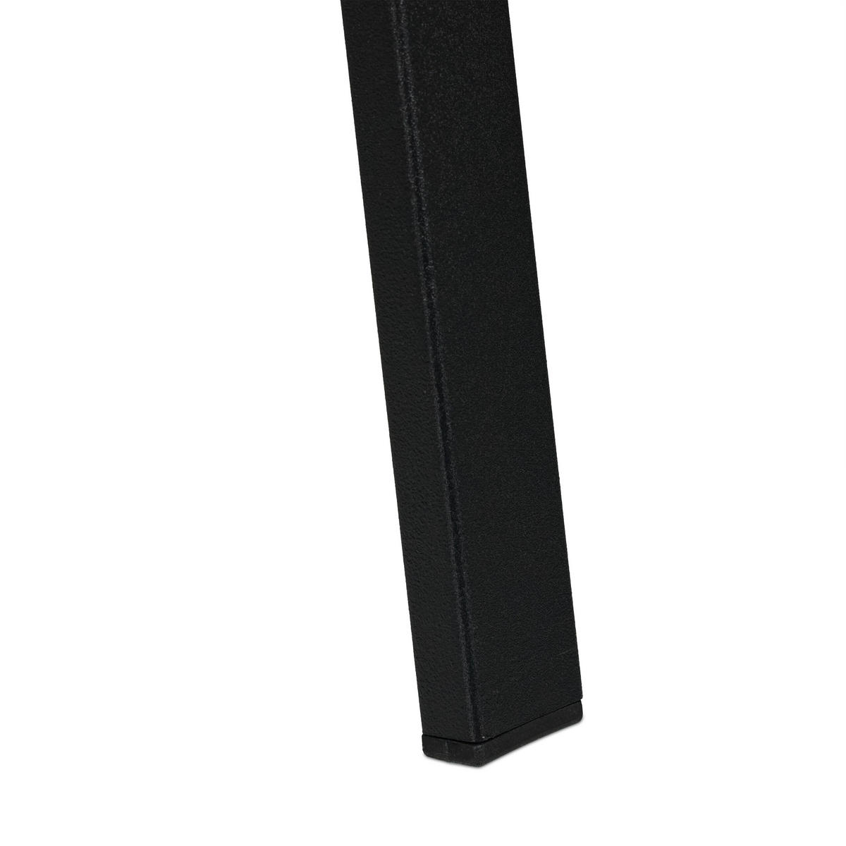 GARDEROBENSTÄNDER - Schwarz, Holzwerkstoff/Metall (41/182/38cm) - Relaxdays