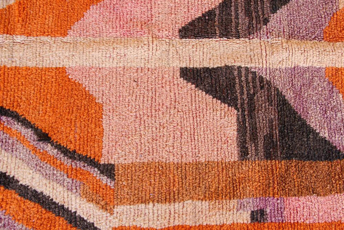 BERBERTEPPICH aus Marokko aus reiner Wolle mehrfarbig - Multicolor, Naturmaterialien (173/284cm) - AFK Living