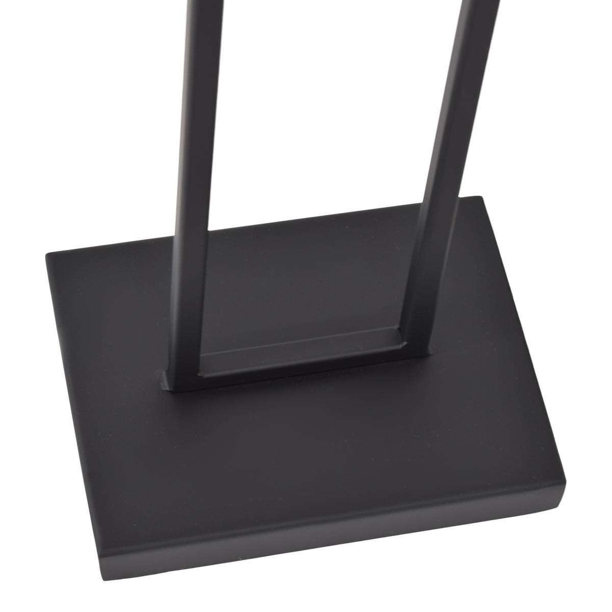 KERZENHALTER Flame - Schwarz, Metall (20/100/20cm) - LOFT42