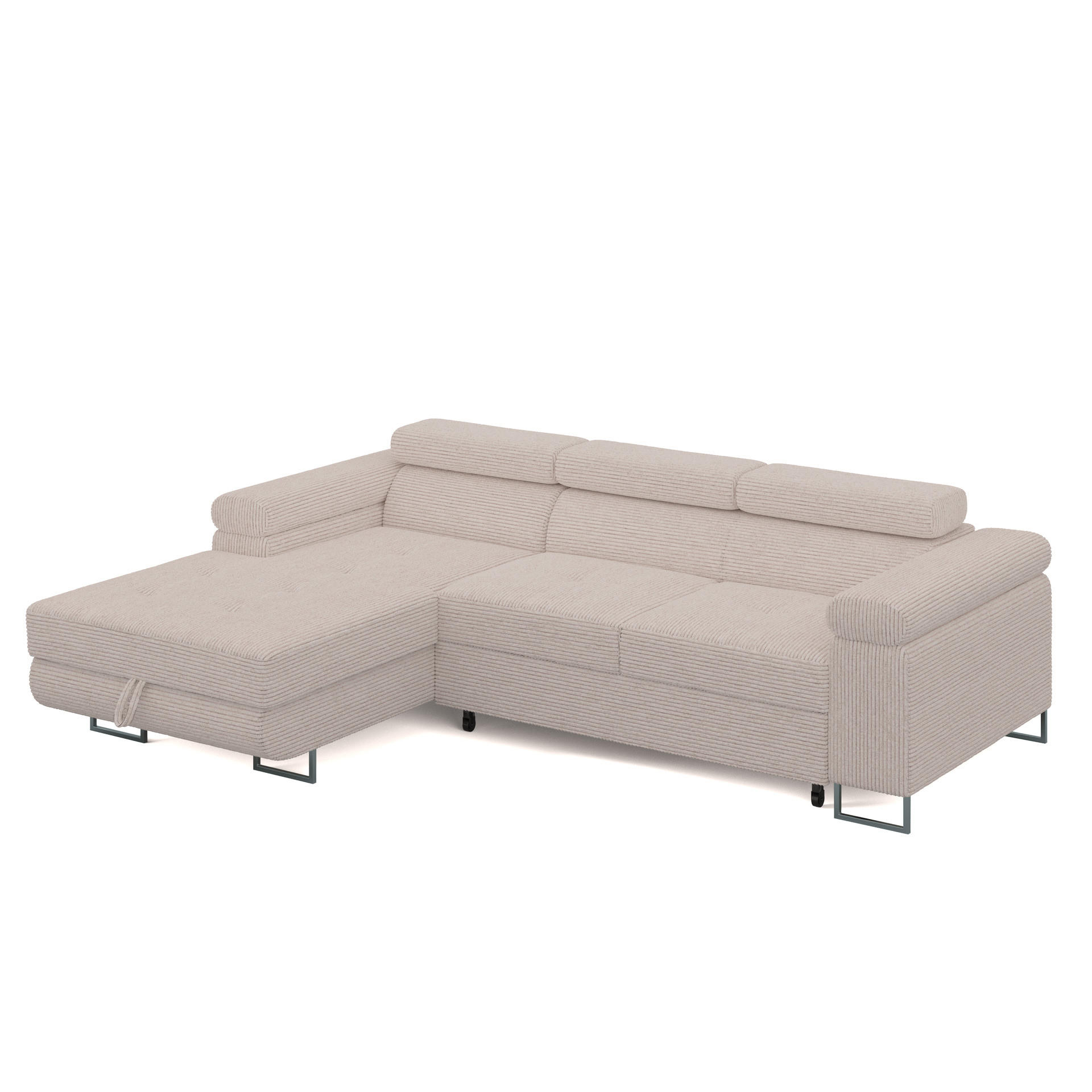 Barchello Ecksofa Creme 235x175 cm