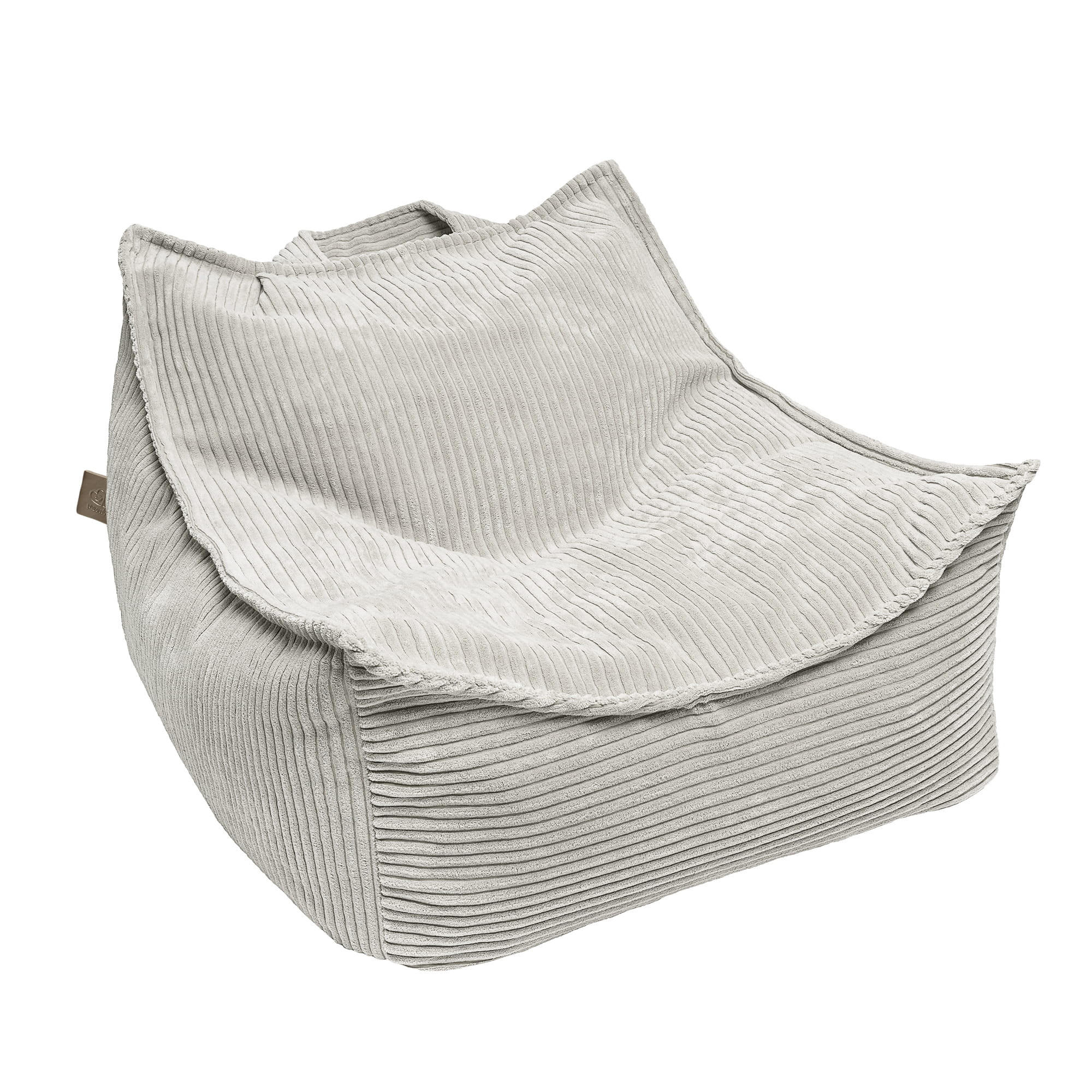 SITZSACK für Kinder, Eckig, Aesthetic, Ecru - Ecru, Textil (60/50/70cm) - MeowBaby