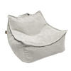 SITZSACK für Kinder, Eckig, Aesthetic, Ecru - Ecru, Textil (60/50/70cm) - MeowBaby