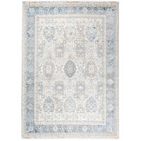 TEPPICH VALLEY Grau Blau 300/400 cm - Blau, Textil (300/400cm) - Tapiso