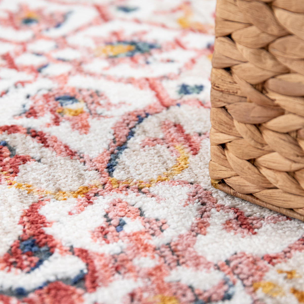 KURZFLORTEPPICH 120/170 cm Herbete 733 - Rot, Textil (120/170cm) - Paco Home