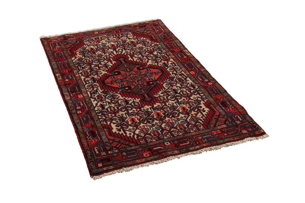 TEPPICH Assadabad Mehrfarbig 116/77 cm Schurwolle - Multicolor, Textil (77/116cm) - Looma