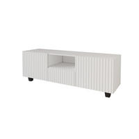 LOWBOARD KITO-S 140x50x41 cm - Weiß - Schwarz/Weiß, Holzwerkstoff (140/50/41cm) - ALTDECOR
