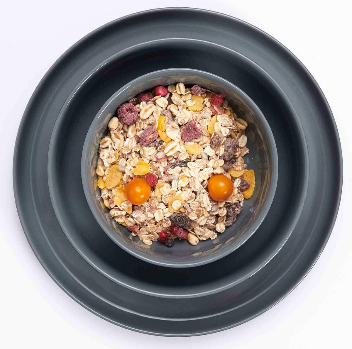 DESSERTTELLER Jasper Schwarz ø 19.0 cm 6er Set - Schwarz, Keramik (19cm) - Ritzenhoff Breker