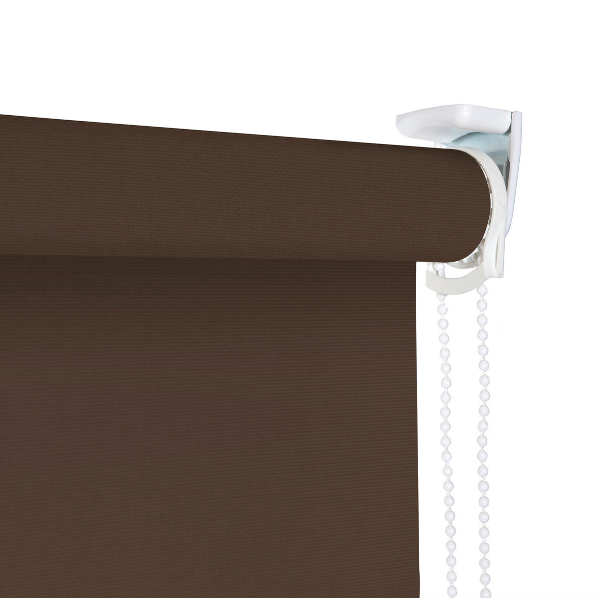 SEITENZUGROLLO lichtdurchlässig Ecofuture (100% Recyceltes Polyester) - Braun, Textil (105/250/250cm) - VIEWTEX