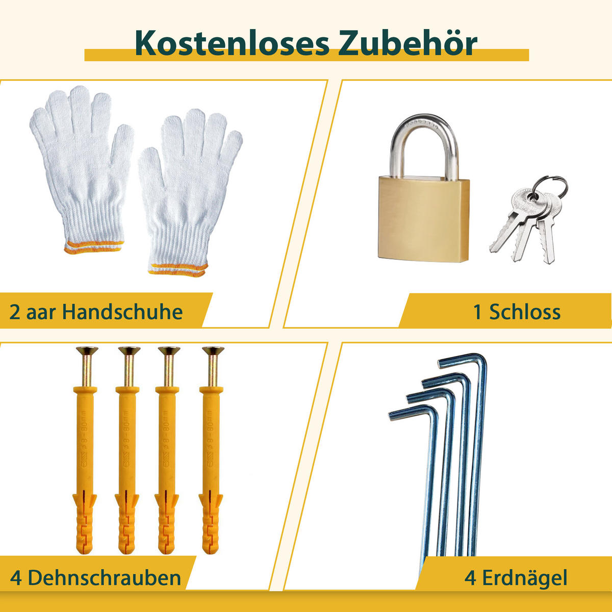 GERÄTESCHUPPEN SCHIEBETÜR 240x192x191 cm Schwarz - Schwarz, Metall (192.3/191/240cm) - ComfortXL
