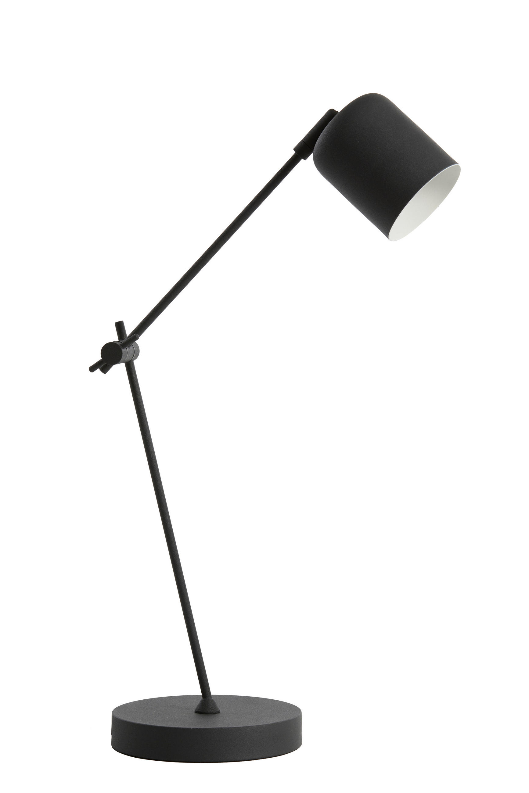 TISCHLAMPE Rijeka Schwarz Ø38/51 cm - Schwarz, Metall (38/15/51cm) - Light & Living