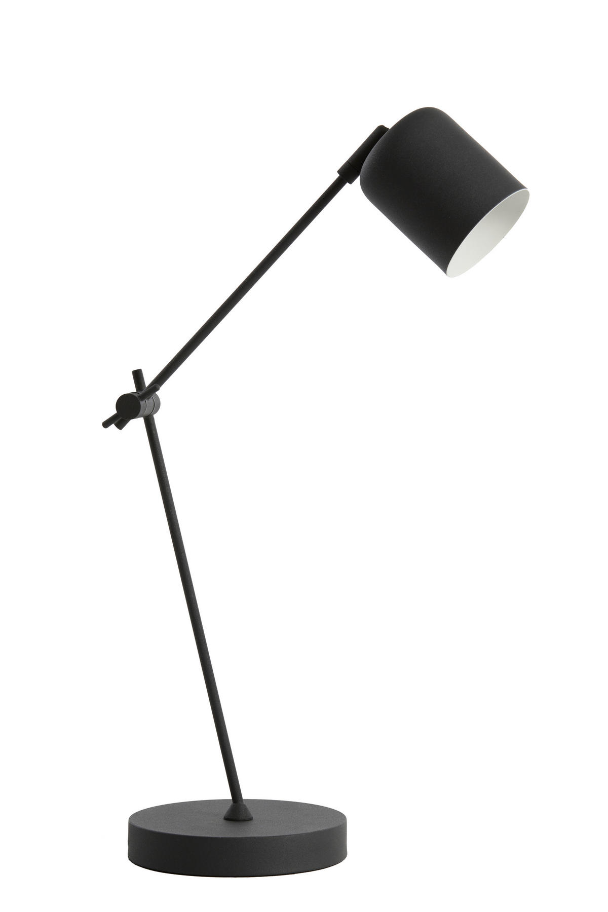 TISCHLAMPE Rijeka Schwarz Ø38/51 cm - Schwarz, Metall (38/15/51cm) - Light & Living