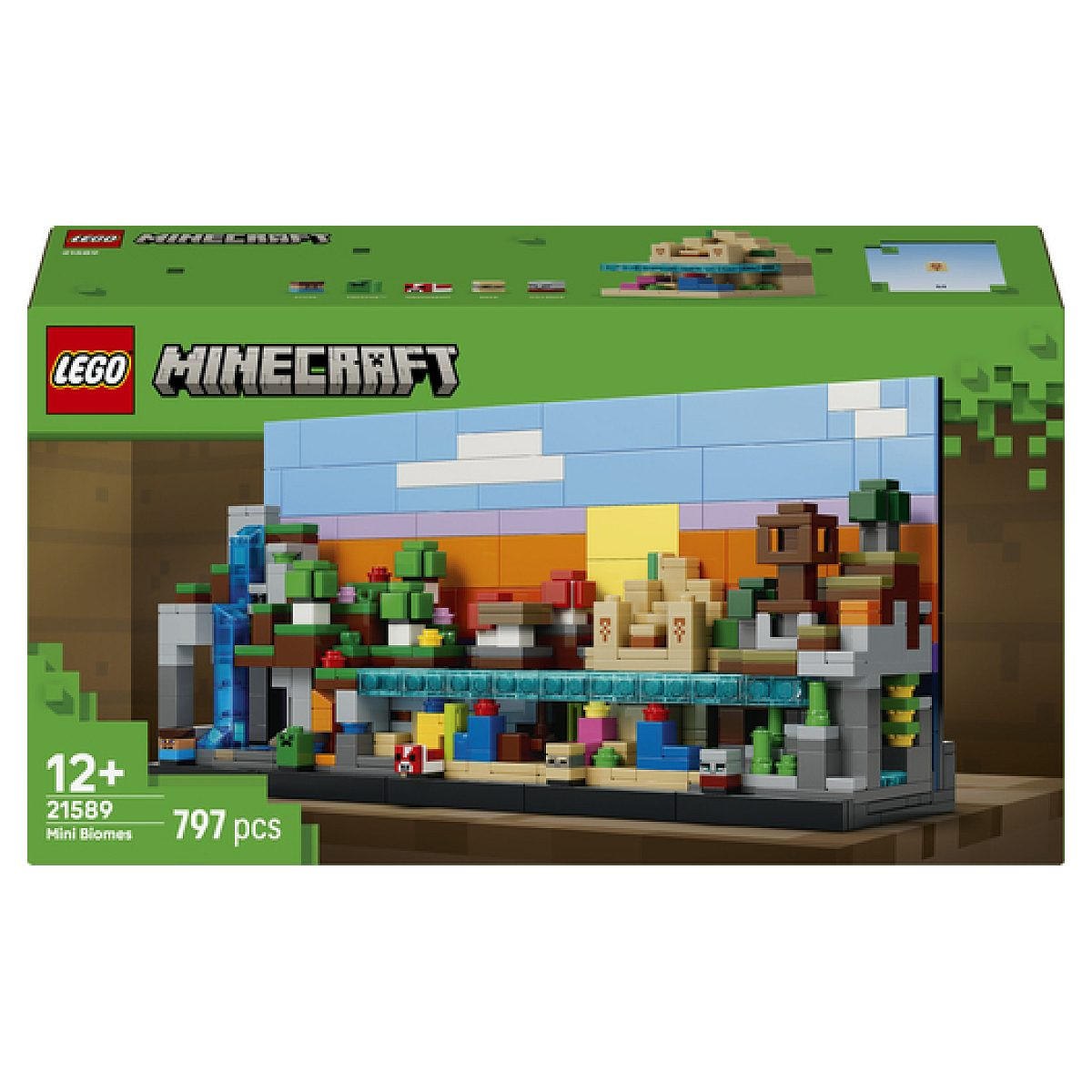 Lego Klemmbausteine Grün 19.1x9.1x35.4 cm