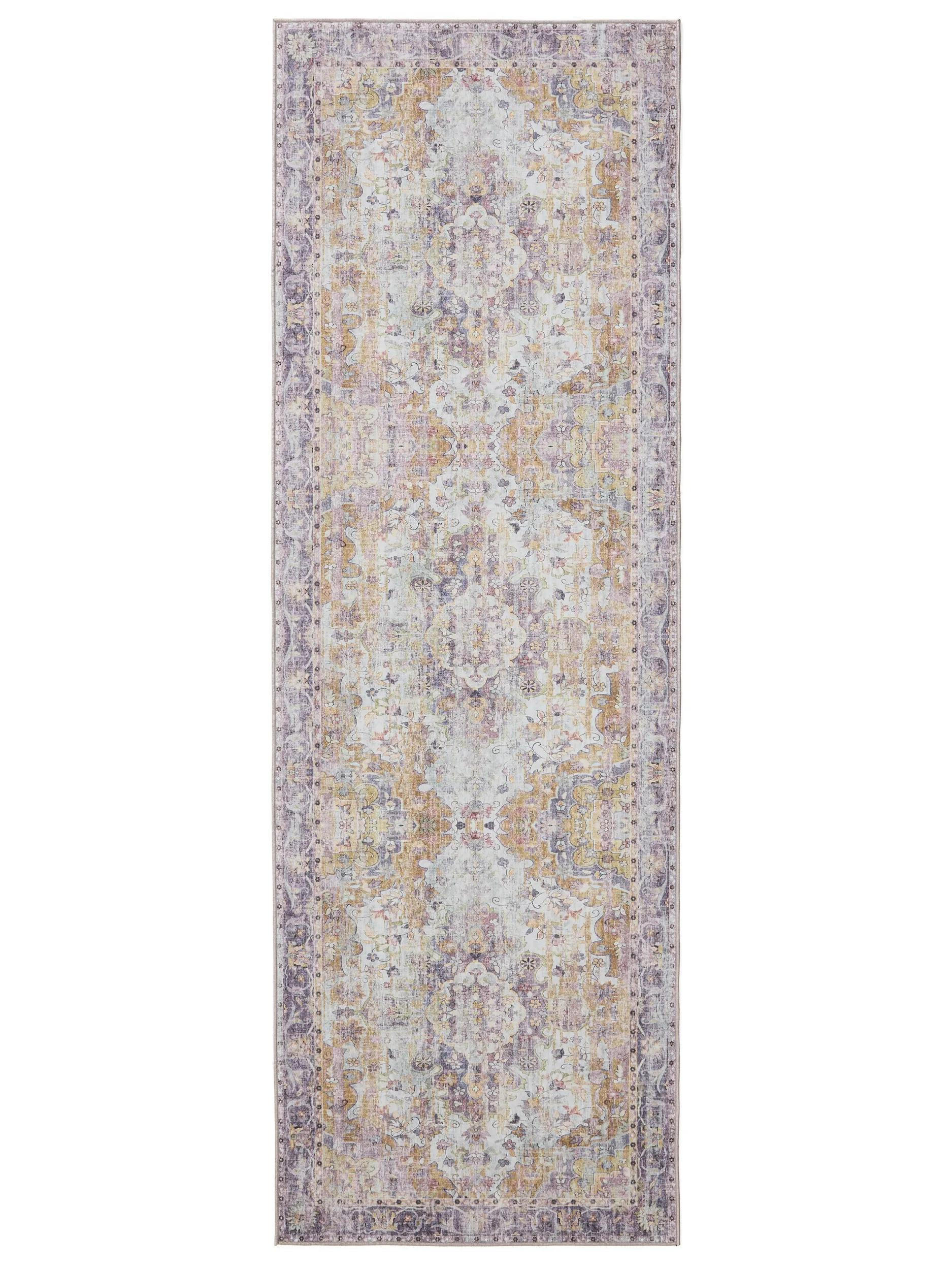 TEKAŠKI prt George večbarvni/vijolični 80x250 cm - lila/večbarvno, umetna masa (80/250cm) - benuta