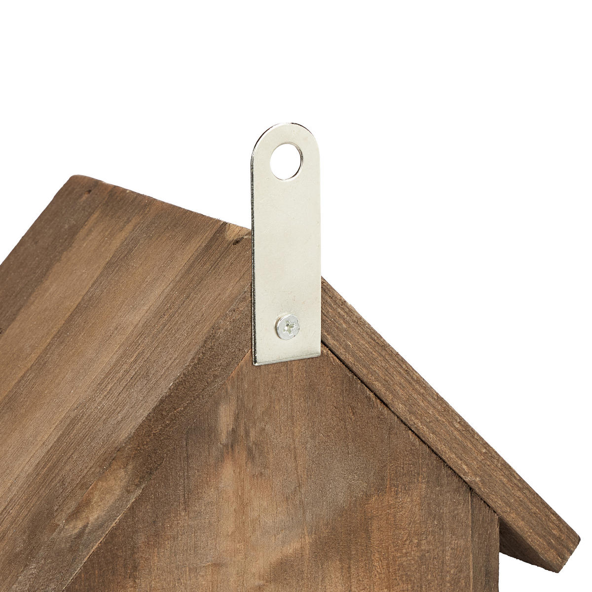 MARIENKÄFERHAUS - Braun, Holz (17/22/10cm) - Relaxdays