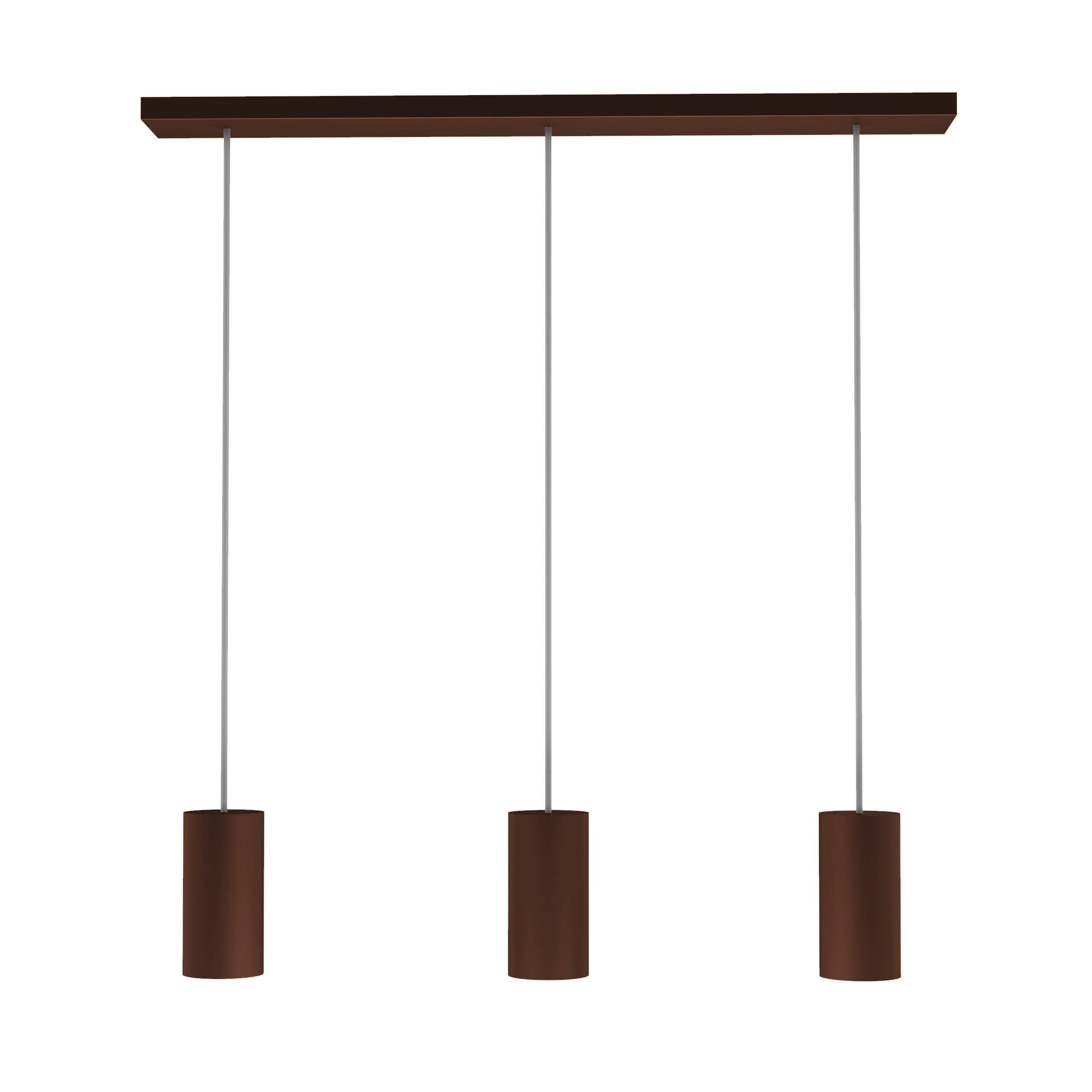 HÄNGELEUCHTE - Dunkelbraun, Metall (6/70/10cm) - Lumicom