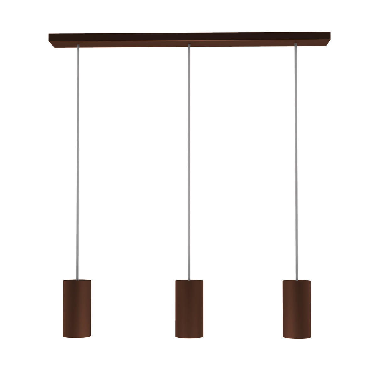 HÄNGELEUCHTE - Dunkelbraun, Metall (6/70/10cm) - Lumicom