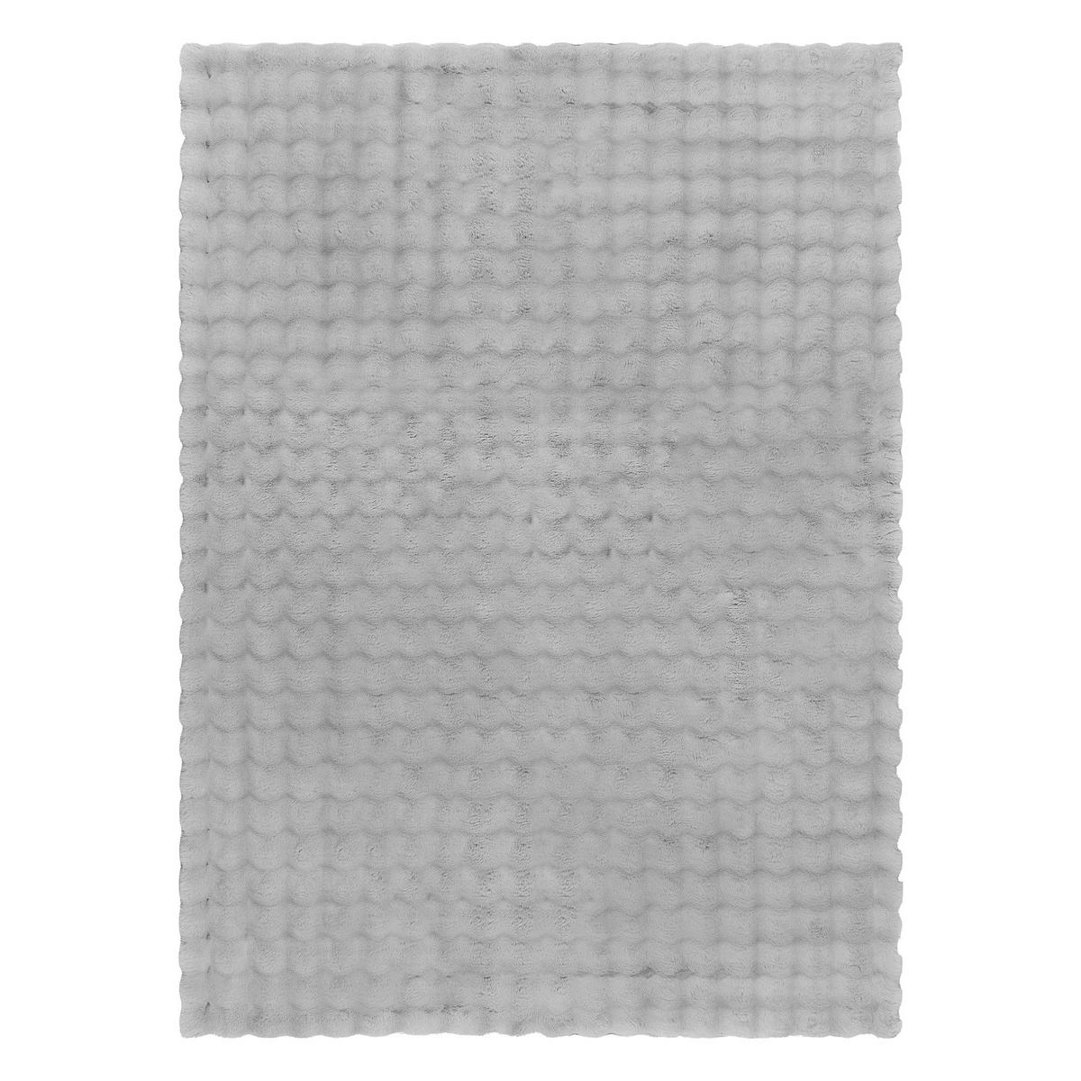 TEPPICH Bubble 120/170 cm - Silberfarben, Textil (120/170cm) - rugsX