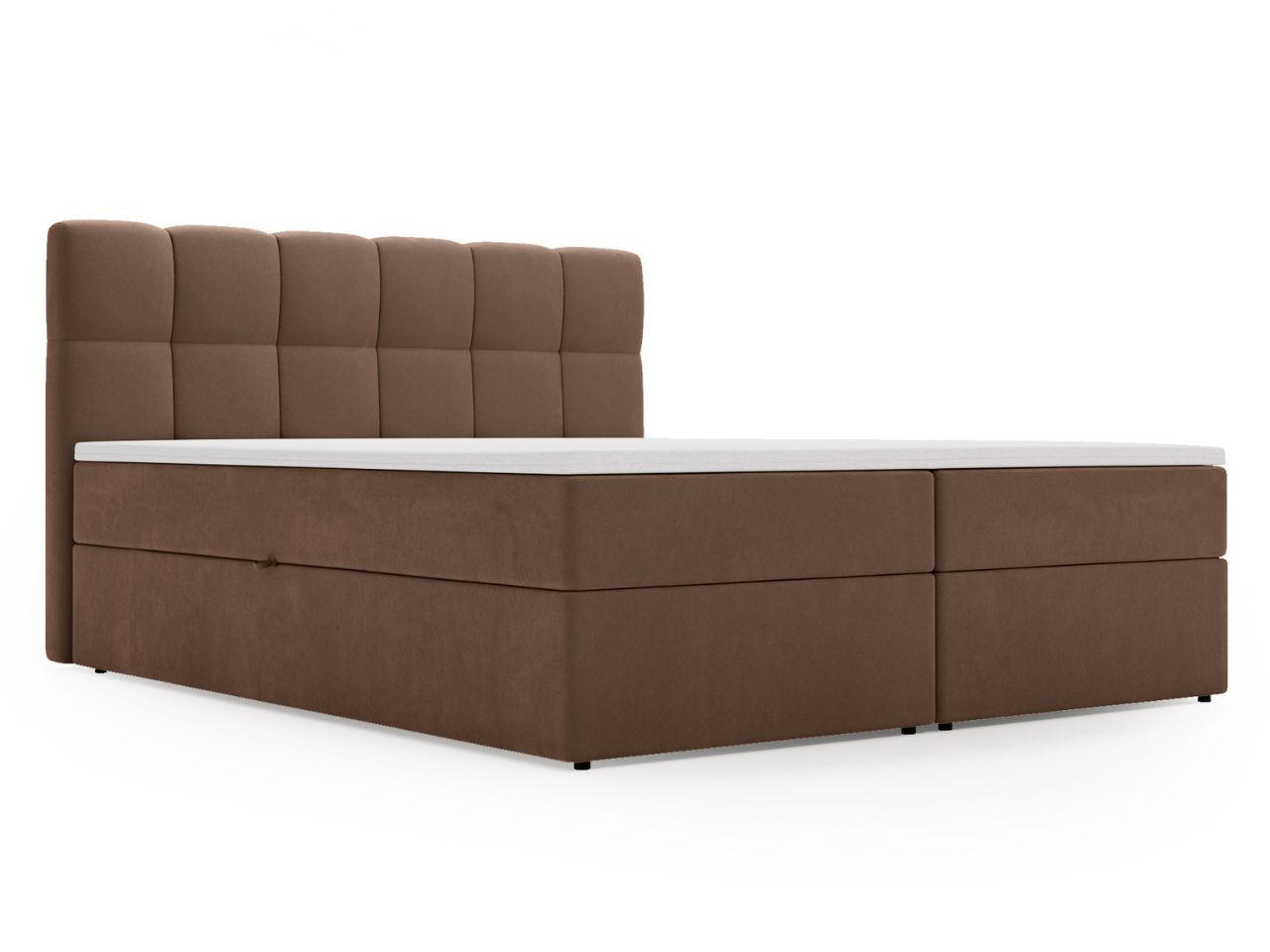 Graingold Boxbett Braun 200x200 cm