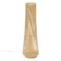 RATTANLAMPE Mahe 100 cm - Braun, Naturmaterialien (30.5/30.5/100cm) - Atmosphera Createur d´interieur