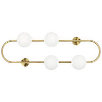WANDLEUCHTE Yango 3/16/70 cm - Goldfarben, Metall (16/70/3cm) - Beliani