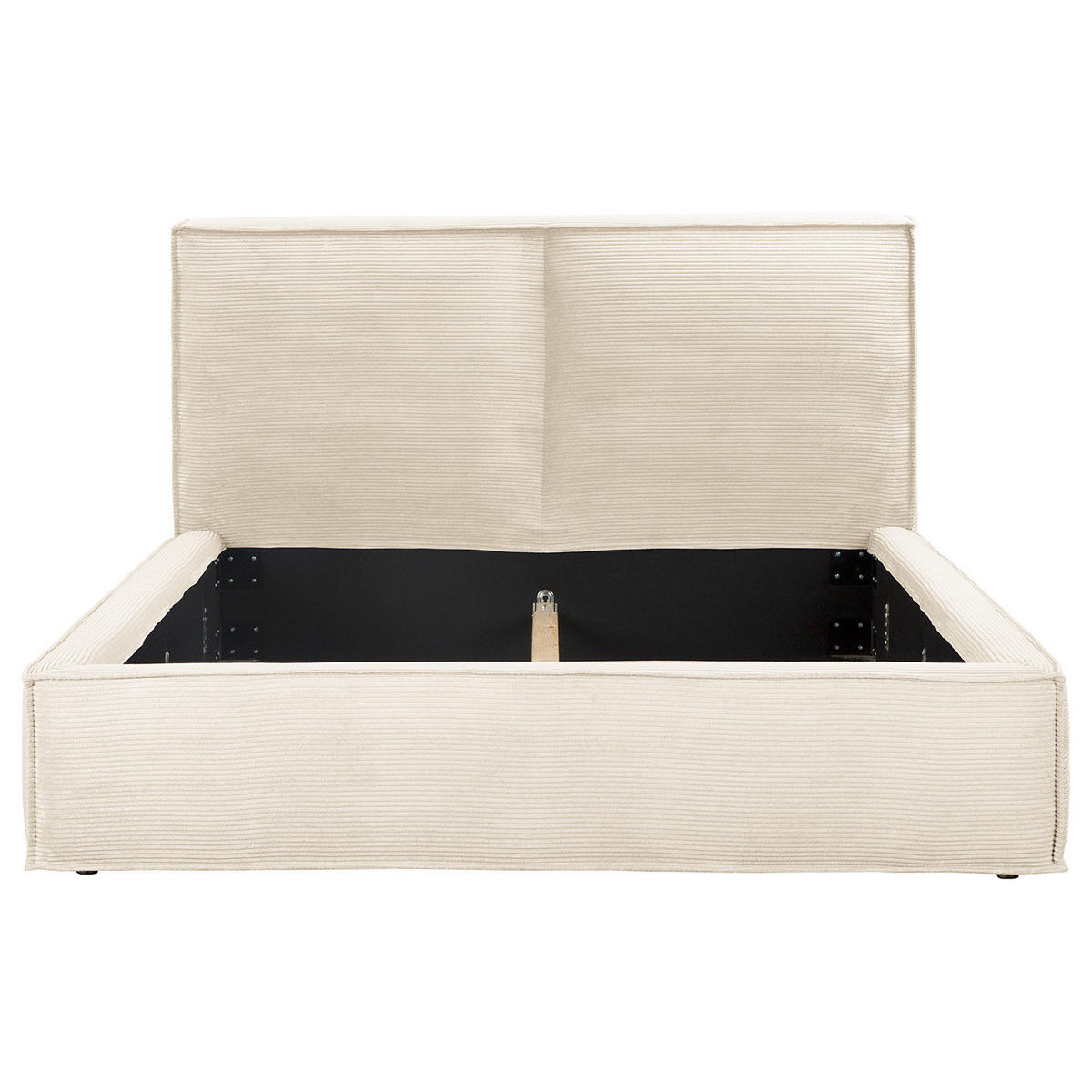 POLSTERBETT - Creme, Textil (220/200cm) - home24