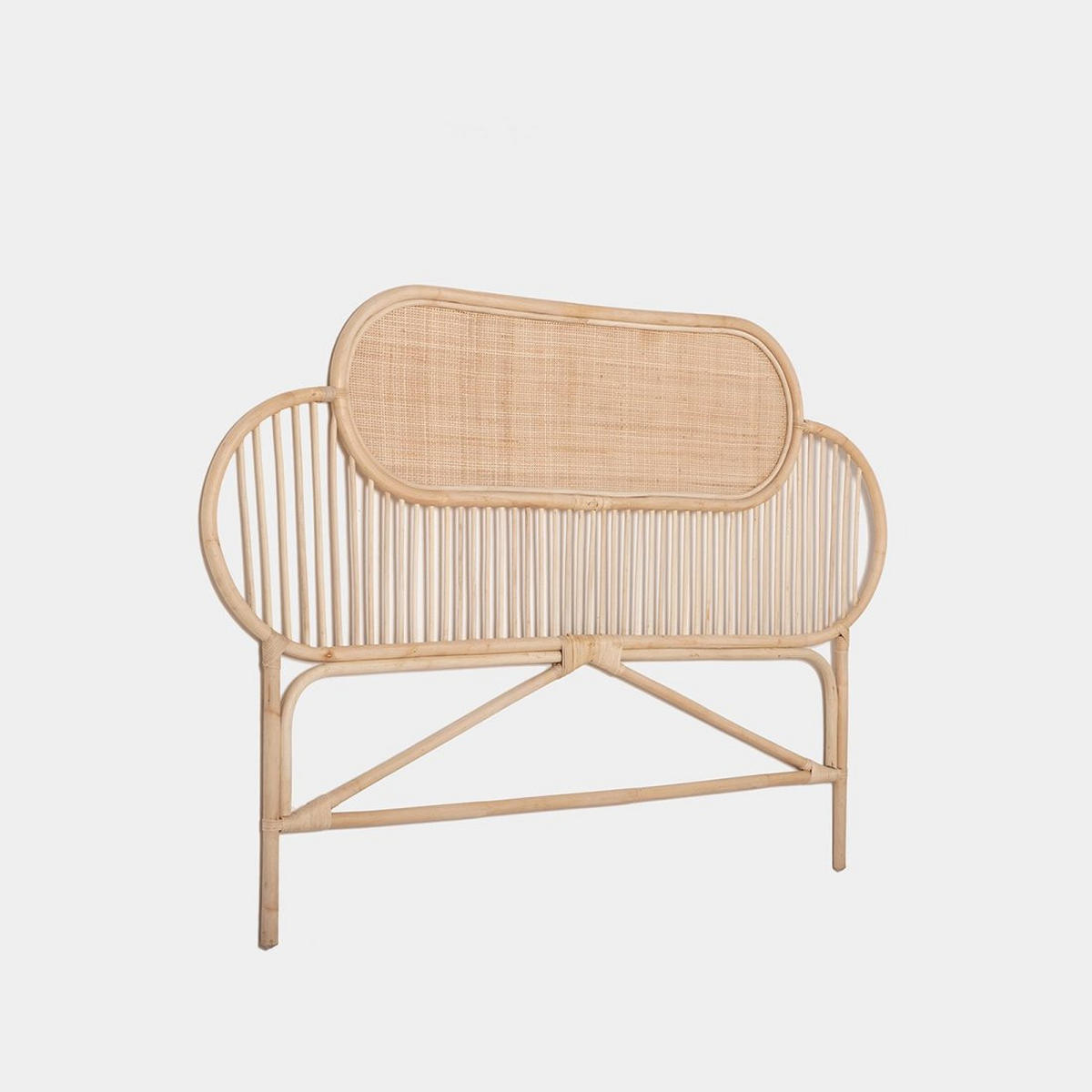 KOPFTEIL DOPPELTES Baro Natürlich 120 cm x 3 cm - Naturfarben, Naturmaterialien (120/170cm) - Klast Home