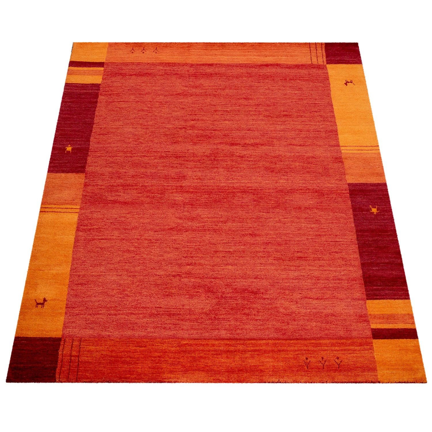NATURFASERTEPPICH 200/300 cm Gabbeh 306 - Hellbraun, Naturmaterialien (200/300cm) - Paco Home