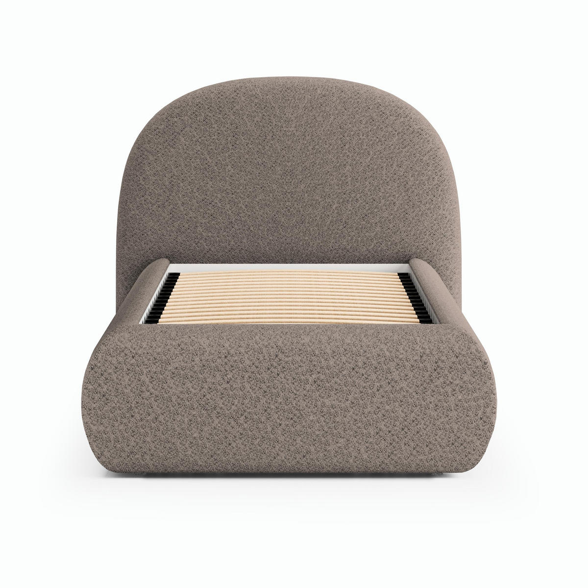 POLSTERBETT Motti 90x200, Einzelbett mit Bettkasten, ohne Matratze, Cappuccino - Cappuccino, Holzwerkstoff (90/200cm) - Beautysofa