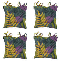SITZKISSEN Iven 46/46 cm 4er-Set - Grün, Textil (46/8/46cm) - Madison